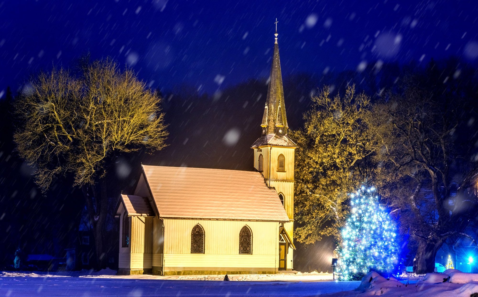 weihnachten kirche silixen