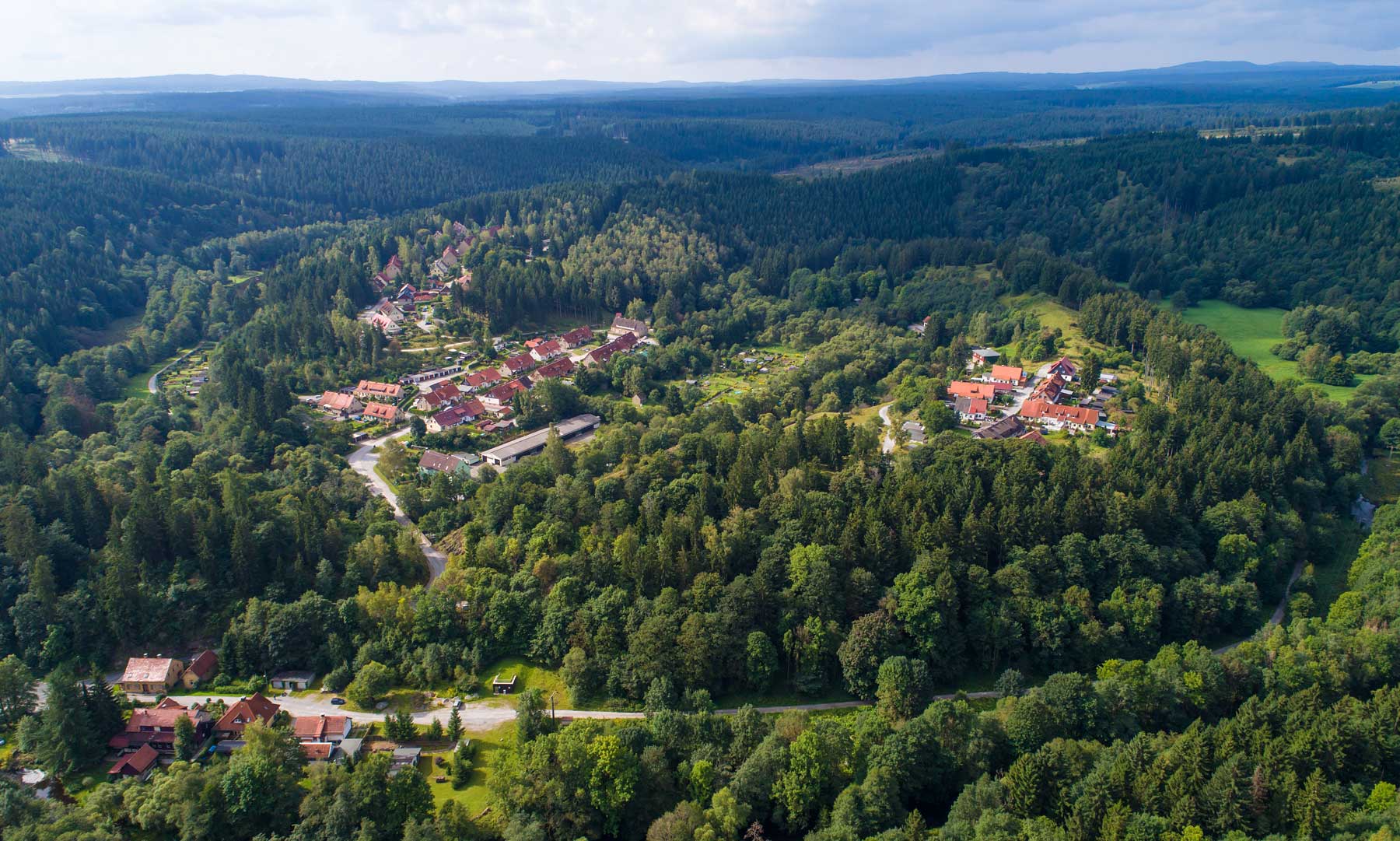 In der Nähe von Rübeland befindet sich der kleine Harzort Susenburg.